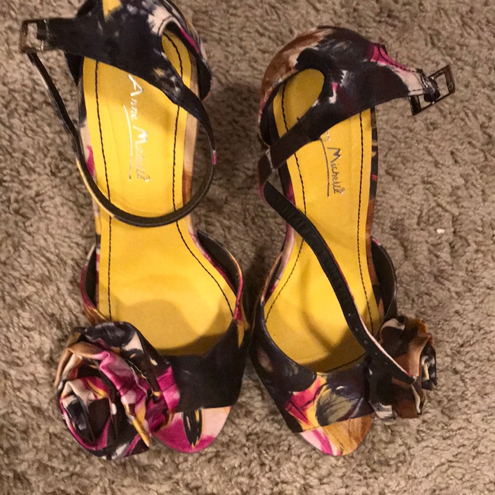Floral heels
